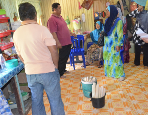 Kampung Buluh: A visit to the project site of sour milk production of buffaloes.