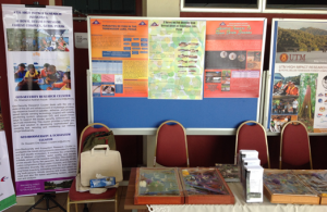 Part of exhibition materials displayed by IPK.