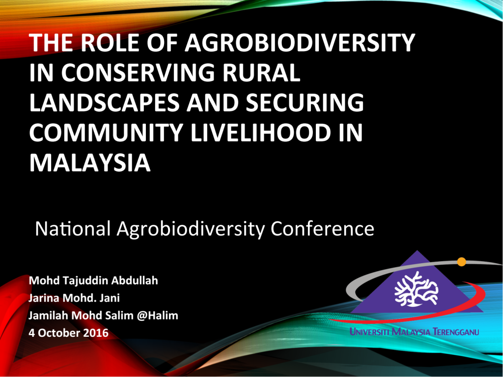 Agrobiodiversity 1